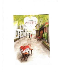 happy valentine's day Card 190mm X 132mm [PACK OF 6] 