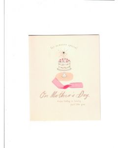 on mothers day LGS1632 Card  190mm X 130mm [PACK OF 6] 